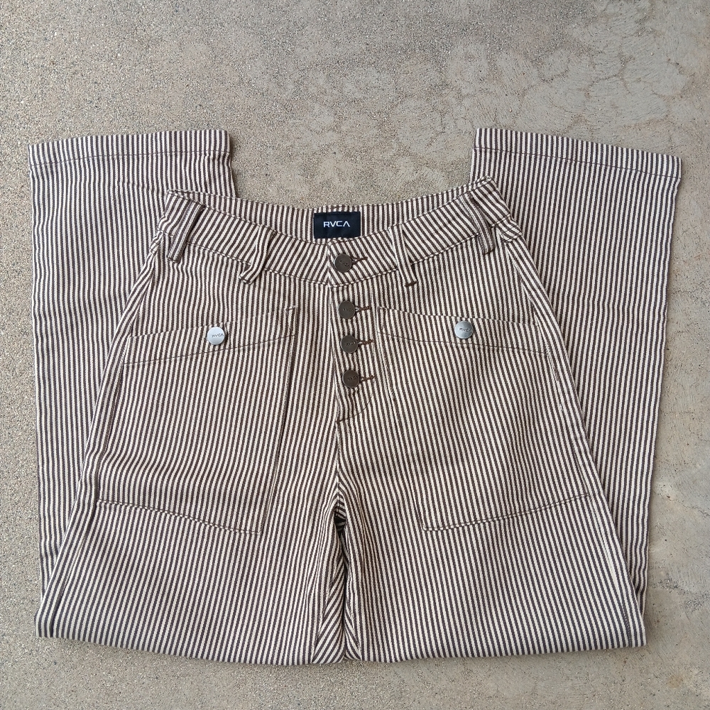 RVCA pinstripe jeans